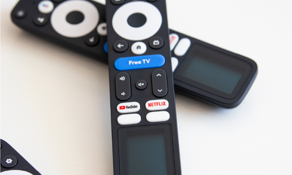 Google tv solar powered remote 