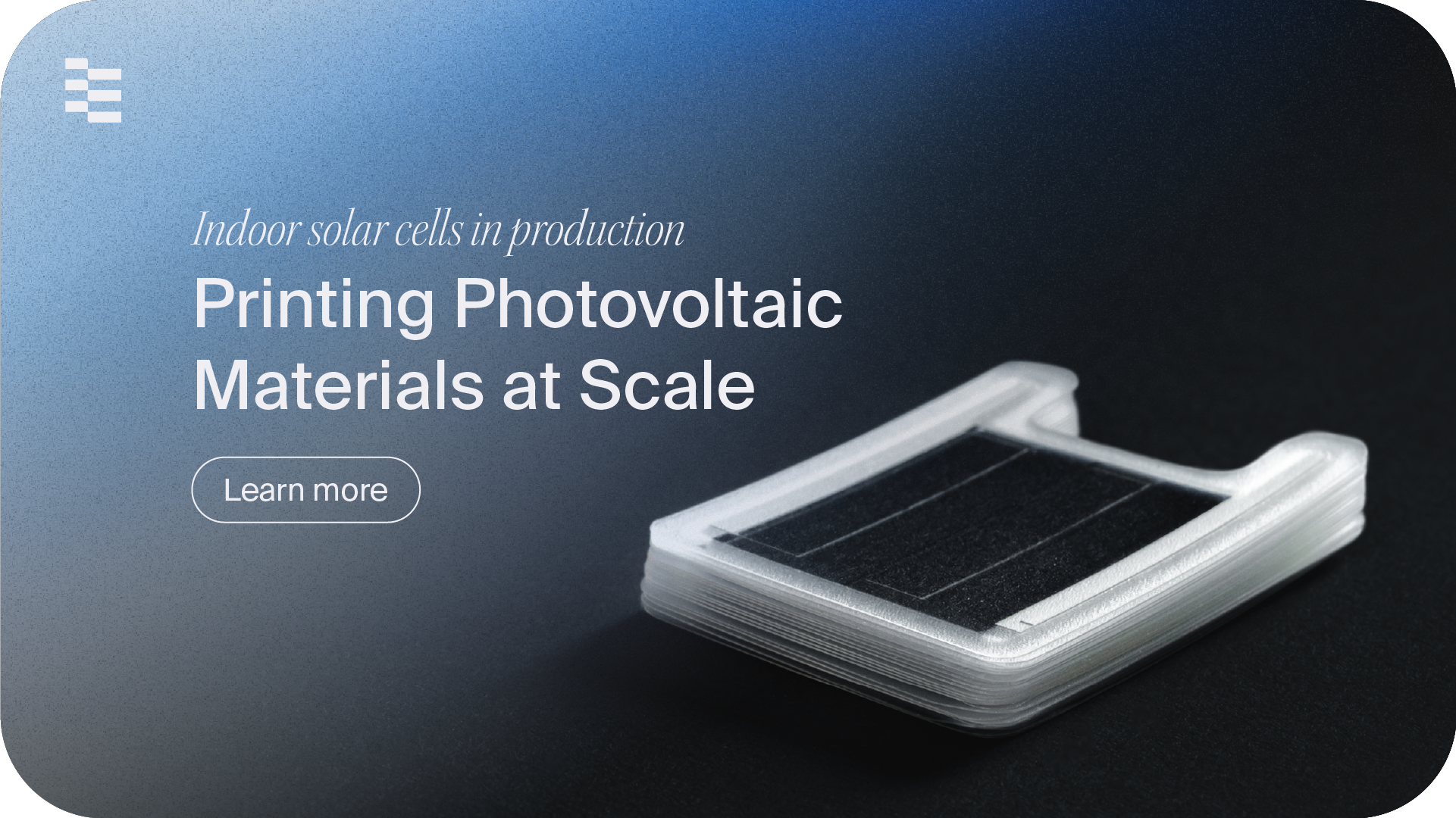 Printing Photovoltaic Cell Materials | Light Energy Harvesting